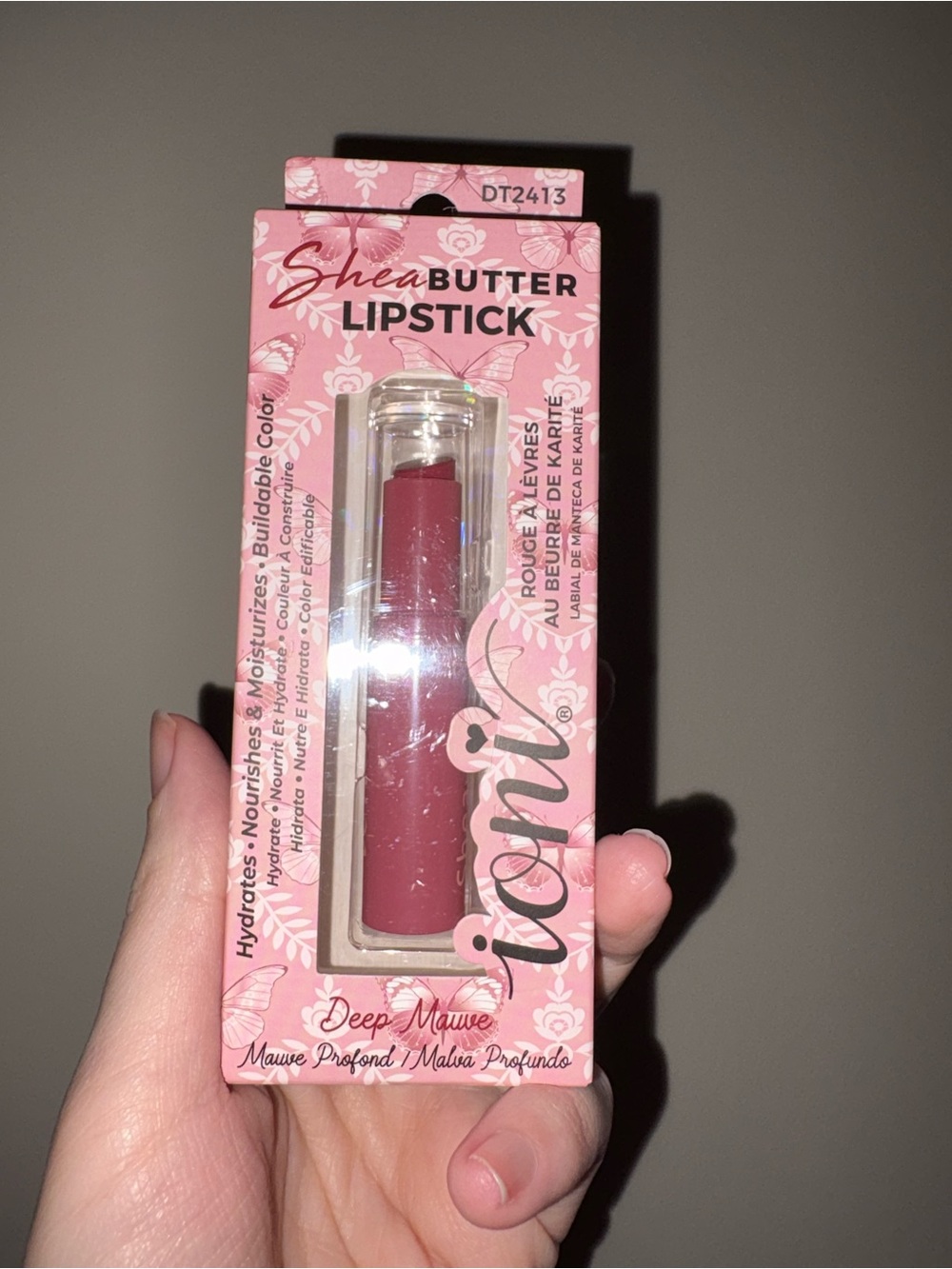 Ioni Shea Butter Lipstick - Deep Mauve